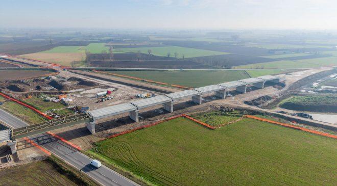 Raddoppio ferroviario Piadena-Mantova: avanzamento di marzo