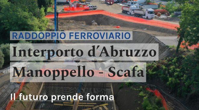 Raddoppio ferroviario interporto Manoppello Scafa: avanzamento dei lavori
