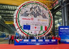 Fortezza-Ponte Gardena: in anteprima la TBM che scaverà la linea