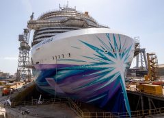 Varata la “Norwegian Aura” presso il cantiere di Monfalcone