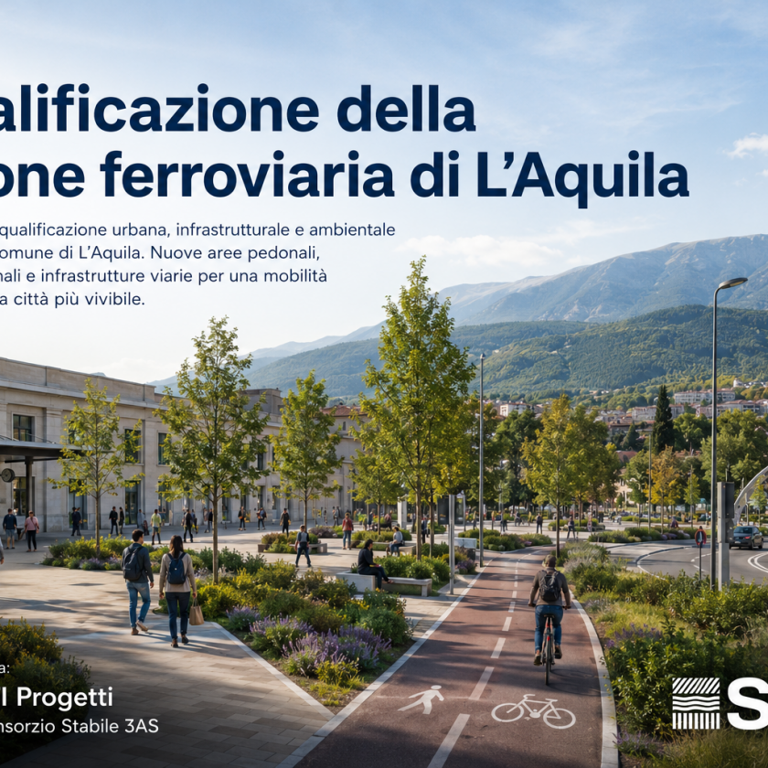 Riqualificazione stazione l'Aquila