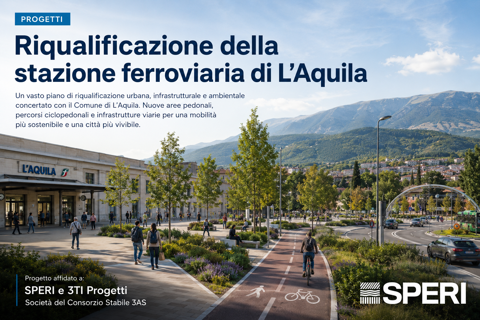 Riqualificazione stazione l'Aquila