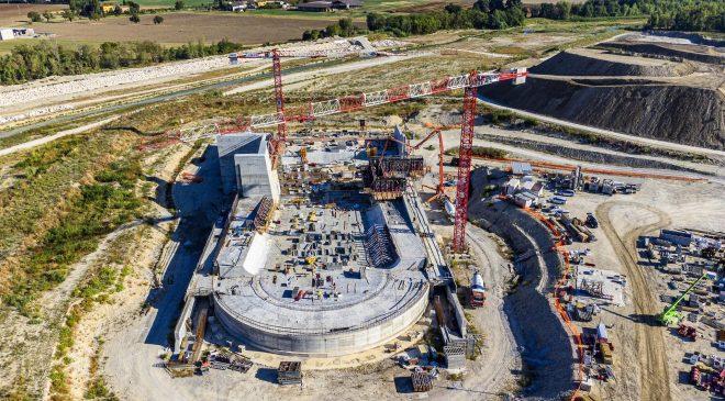 Parma: i lavori alla cassa di espansione del torrente Baganza