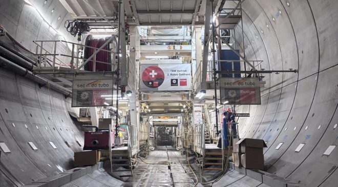 2TG Secondo tubo San Gottardo: i lavori al 2026