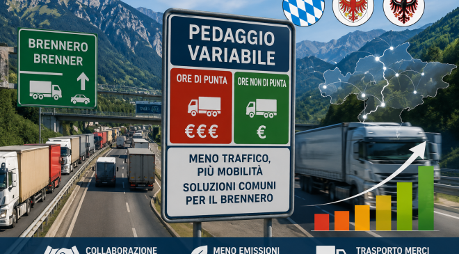 Studio di fattibilità sul pedaggio variabile asse del Brennero