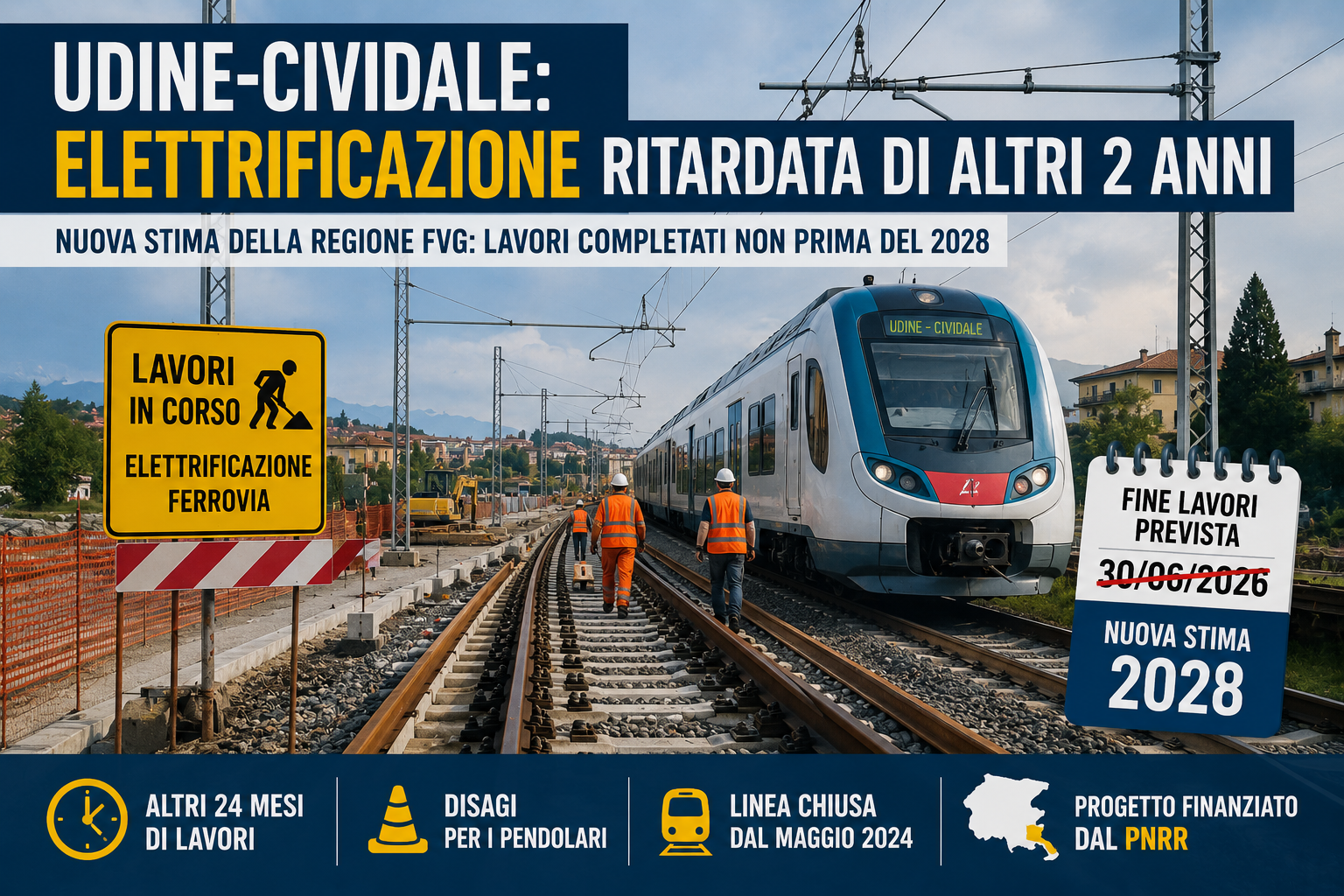 linea ferroviaria Udine - Cividale