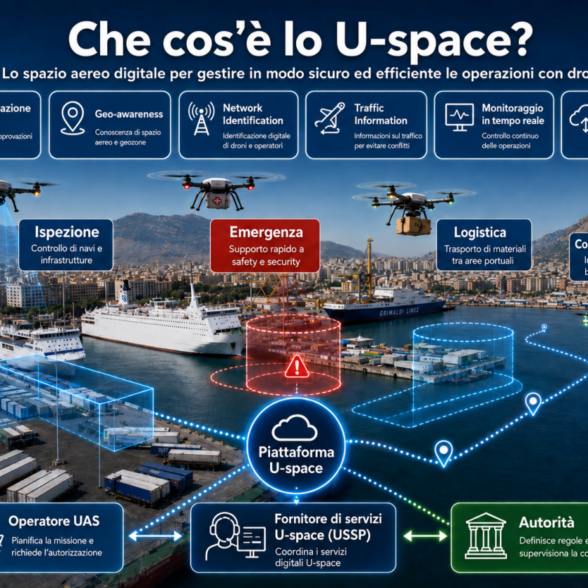 U-space porto di Palermo