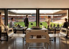 Il nuovo Stadio Iacovone: in corso il verticut del prato