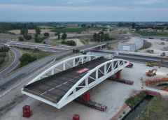Verona Est: varato il nuovo cavalcavia sulla A4