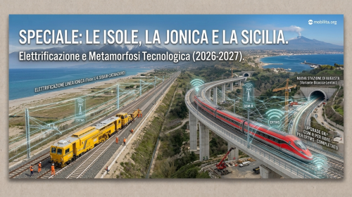 Il Sud e le Isole: Elettrificazione della Ionica e la metamorfosi tecnologica in Sicilia