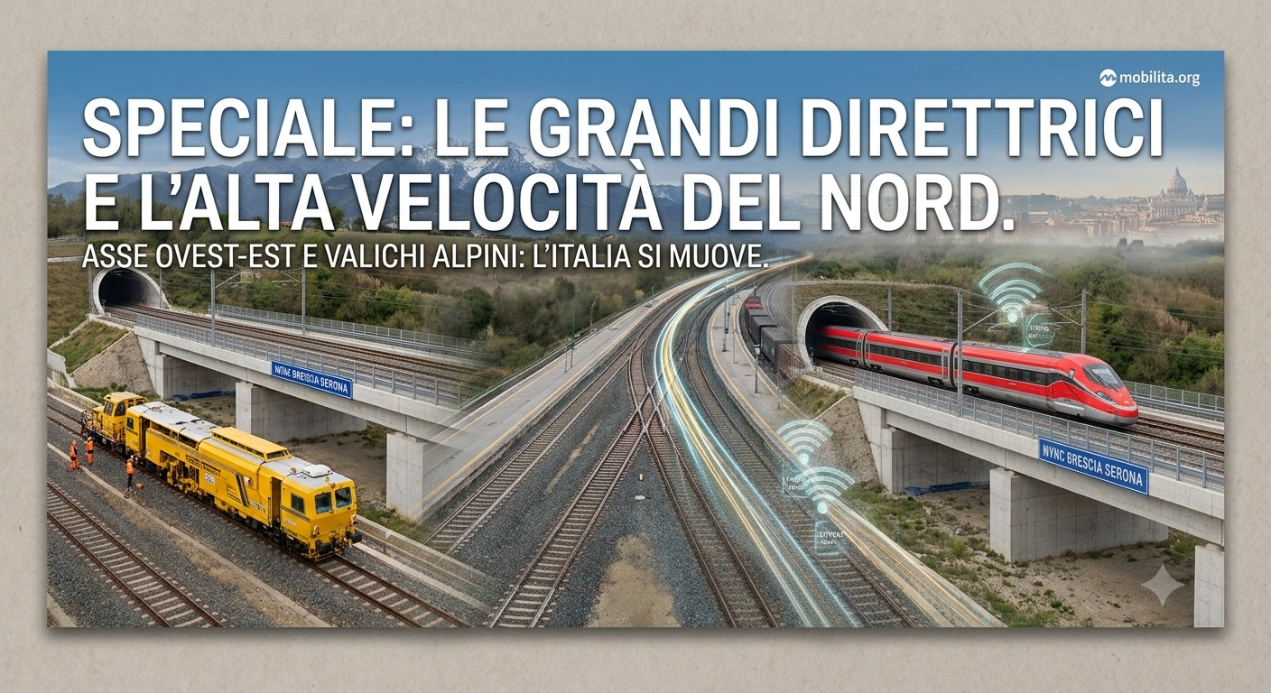 Le Grandi Direttrici e l'Alta Velocità del Nord (Asse Ovest-Est e valichi alpini)