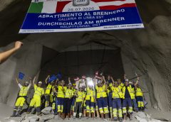 Galleria di Base del Brennero: abbattuti 2 diaframmi tra Italia e Austria