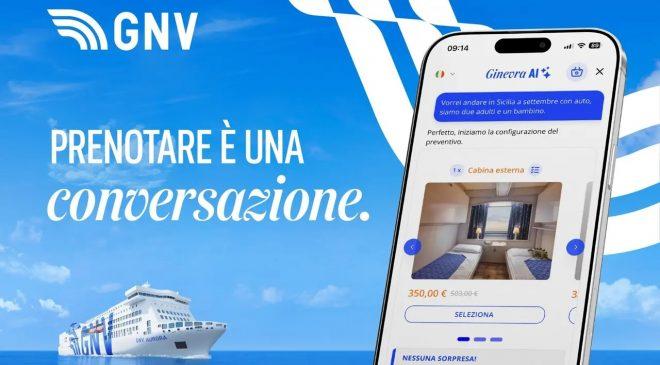 GNV: arriva Ginevra AI per prenotare i traghetti in modo più semplice