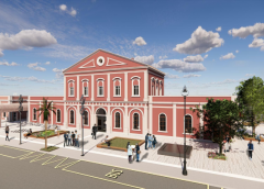 Stazione Teramo: riqualificata la nuova piazza urbana