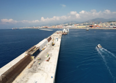 Diga Foranea di Genova: si costruisce il muro paraonde