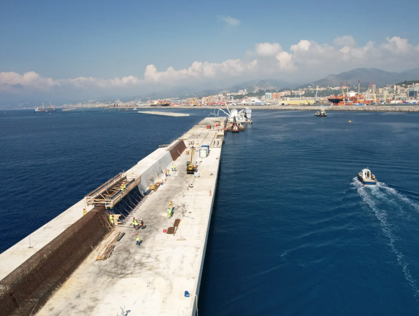 muro paraonde diga foranea genova 2