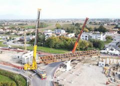 Avvio del varo della prima campata del nuovo viadotto sulla SS14