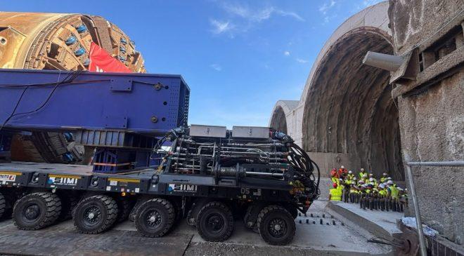 La TBM “Letteria” cambia fronte di scavo